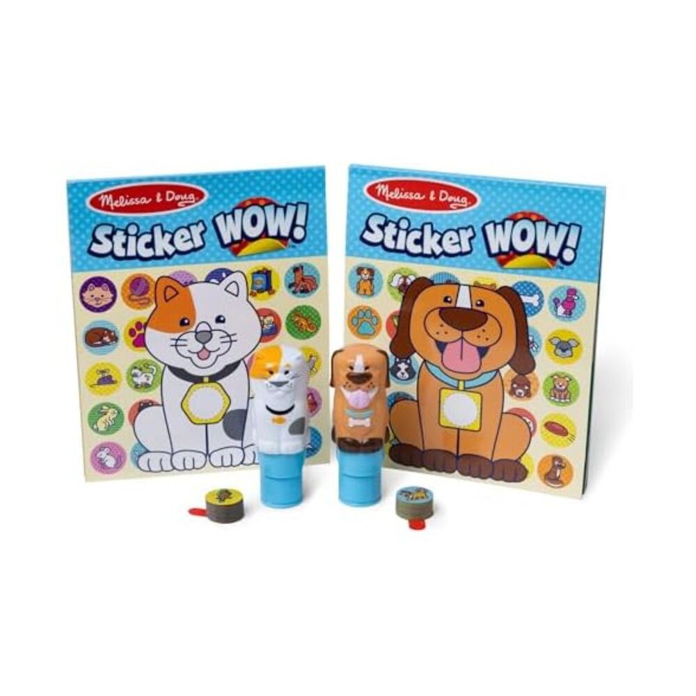 Melissa & Doug Sticker Wow!® Pets (Dog and Cat) Value Pack Arts and Crafts Colle